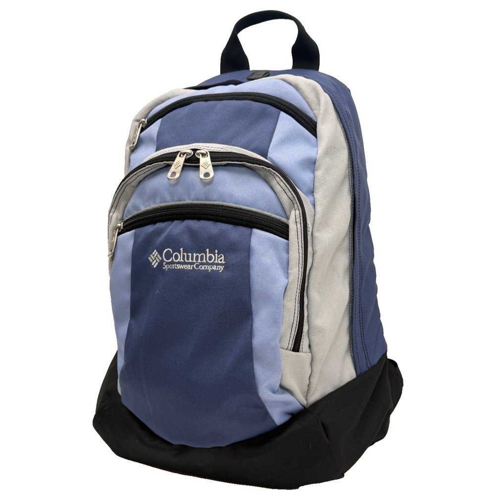 Columbia Class Carrier Backpack Blue Grey School Organizer Daypack C8022-577